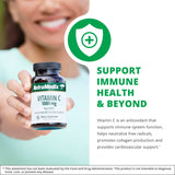 NutraMedix botella con etiqueta legible y características veganas