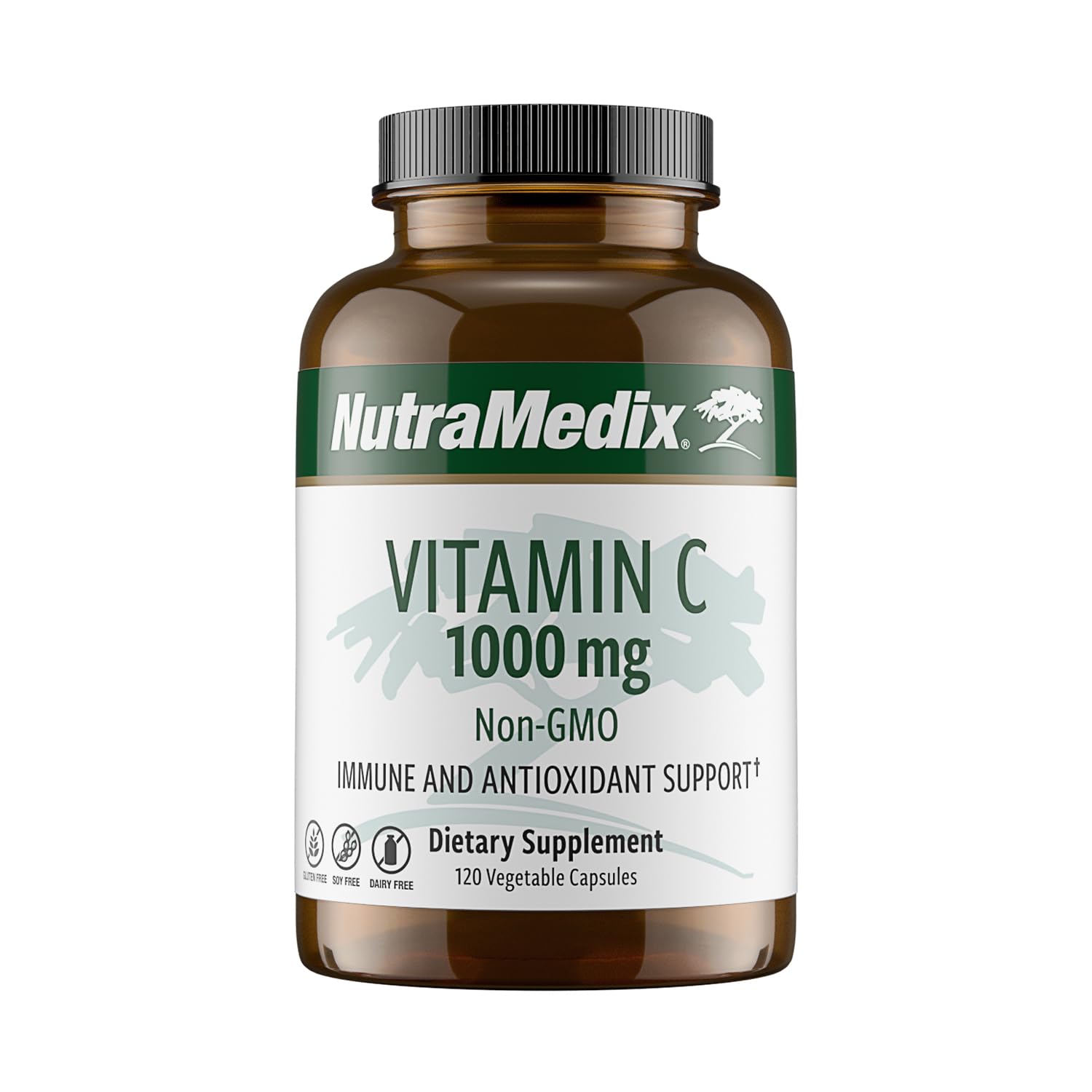 NutraMedix frasco frontal mostrando la etiqueta clara y beneficios