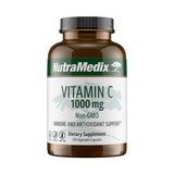 NutraMedix frasco frontal mostrando la etiqueta clara y beneficios