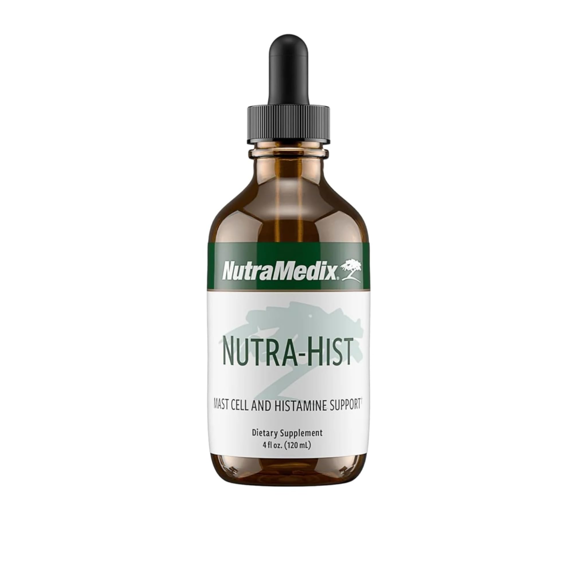NutraMedix Nutra-Hist vista frontal del frasco y etiqueta clara beneficios