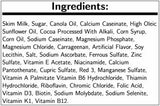 Nutrament en uso desayuno persona tomando lata para energía rápida