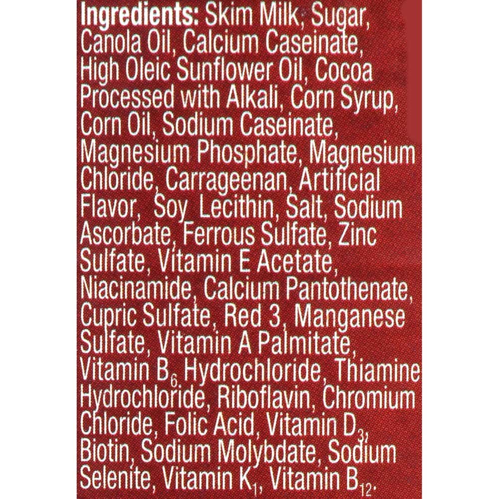 Nutrament textura detalle cremosidad visible y sabor chocolate
