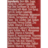 Nutrament textura detalle cremosidad visible y sabor chocolate