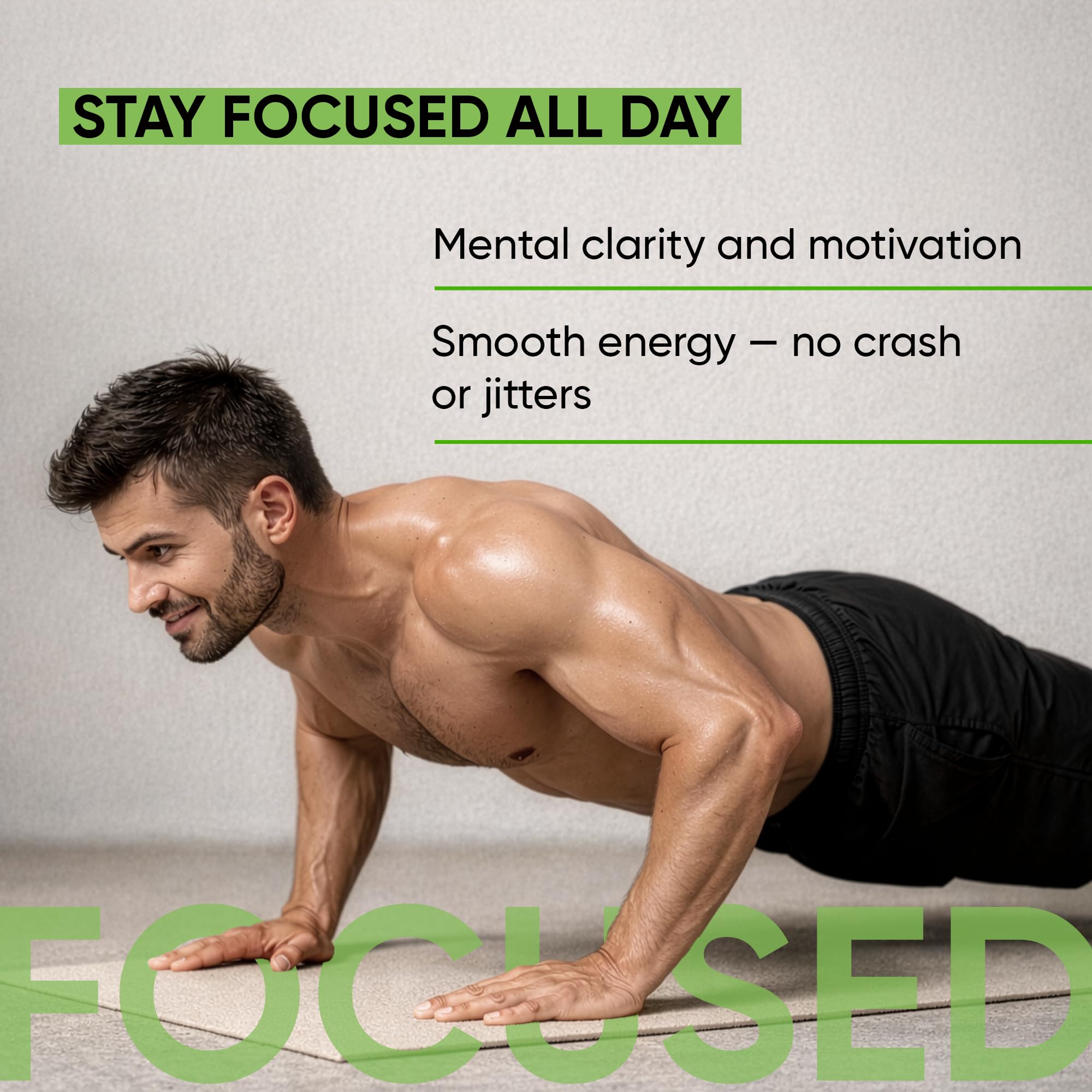 NUTRAMODE producto sobre fondo de gimnasio, apoyo a entrenamientos y energía sostenida