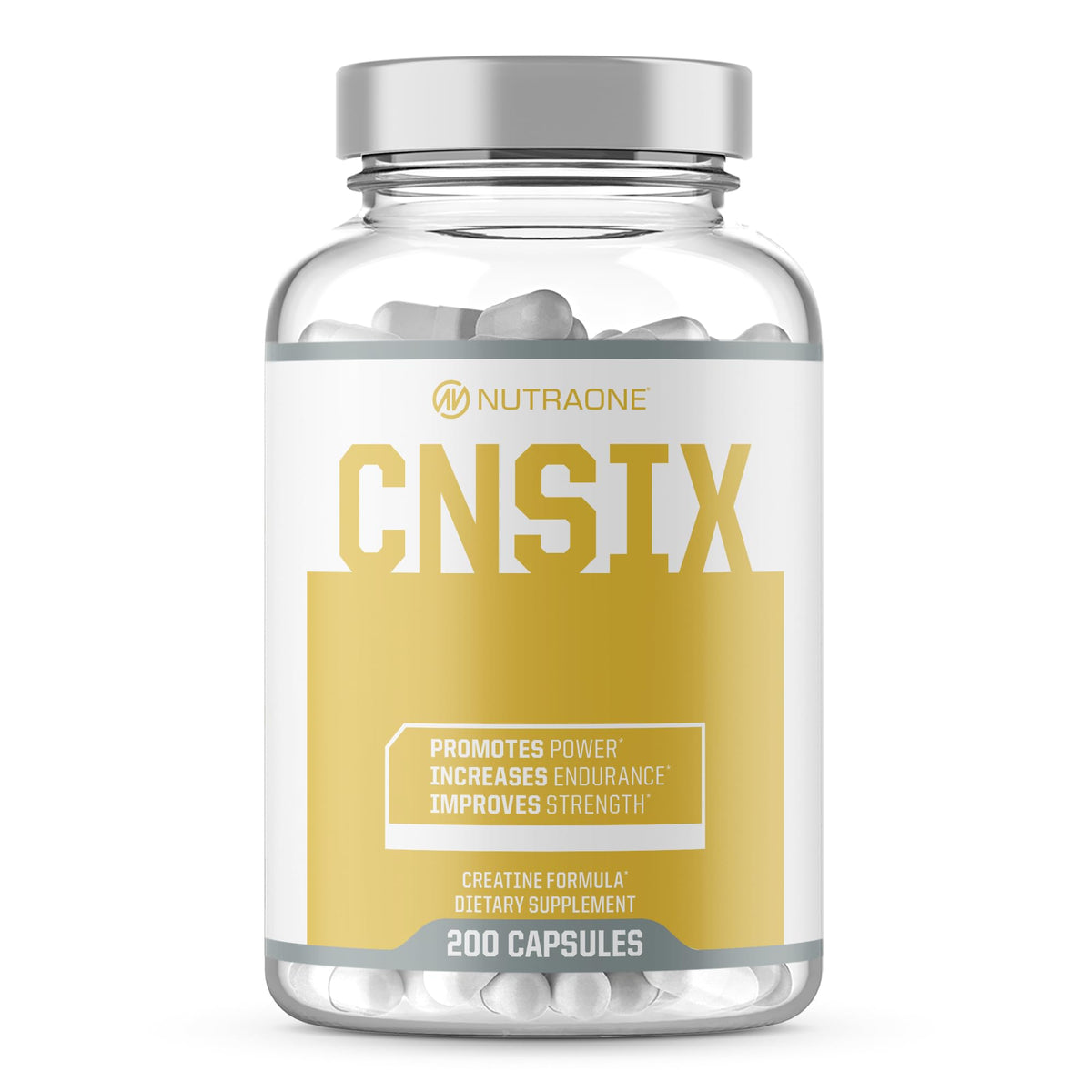 NutraOne CNSix envase frontal mostrando diseño y beneficios rápidos