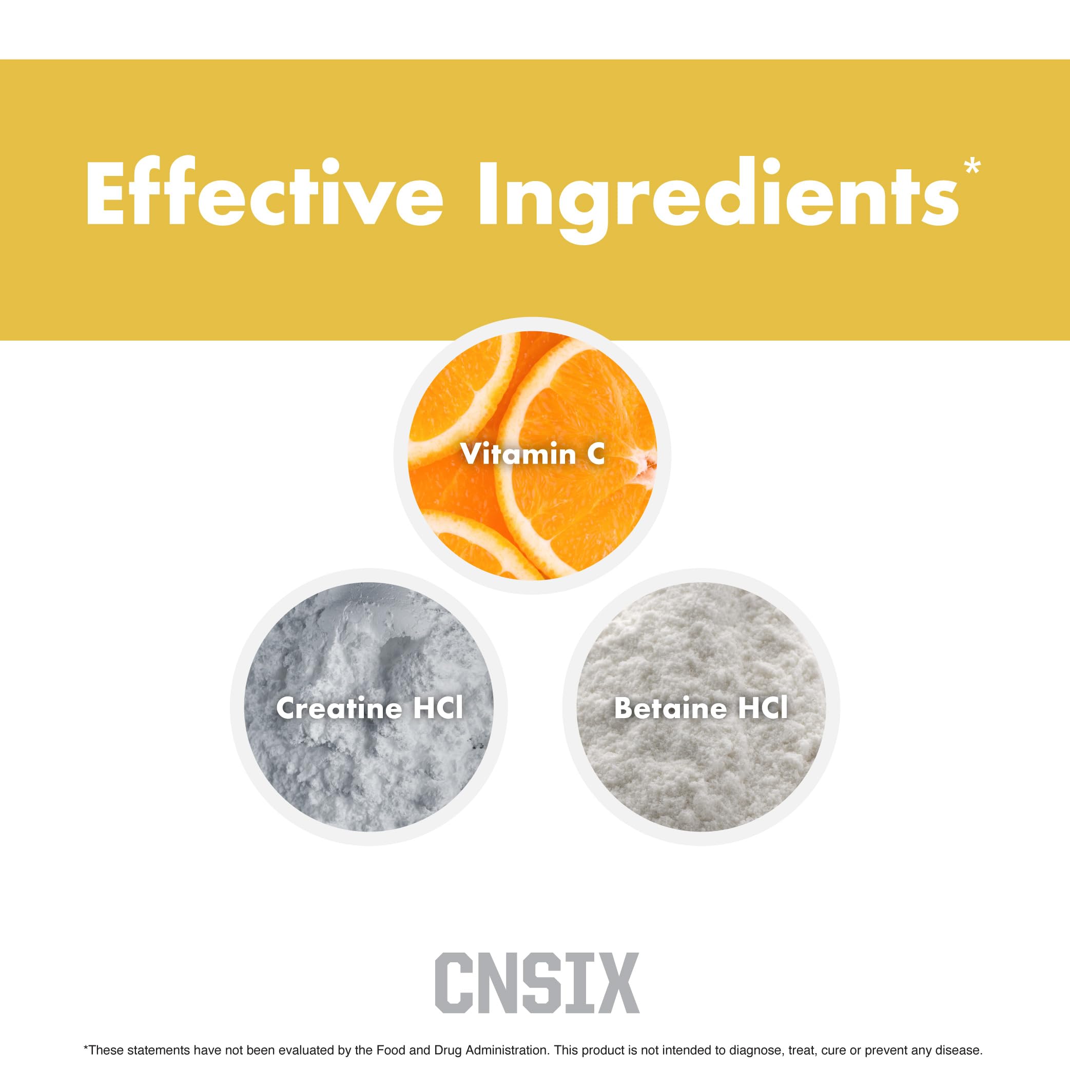 NutraOne CNSix etiqueta de ingredientes para transparencia y confianza
