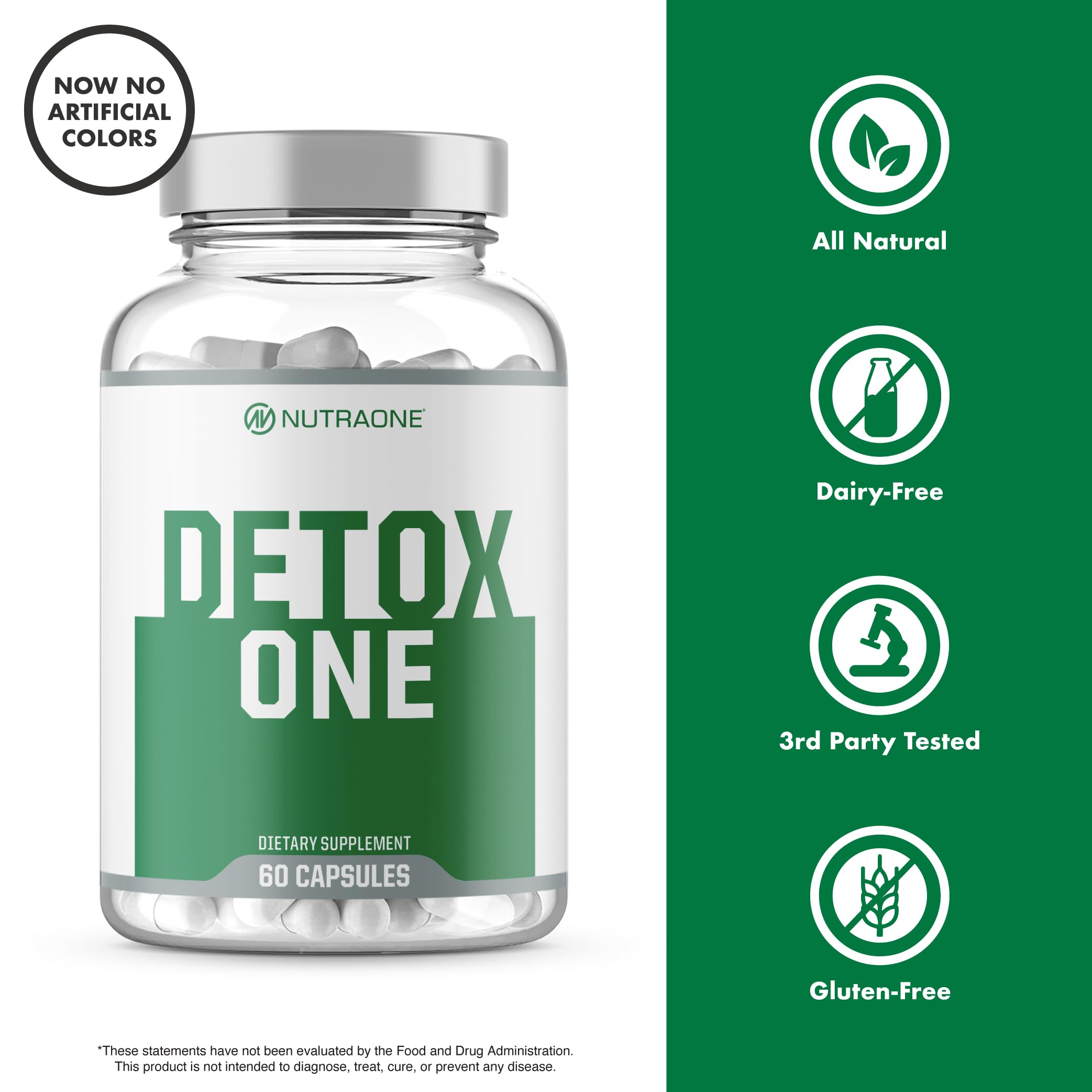 NutraOne cápsulas en primer plano destacando calidad y formulación herbal