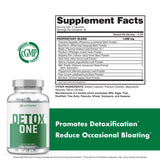 NutraOne etiqueta con lista de ingredientes resaltando componentes naturales