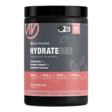 NutraOne HydrateOne frente del empaque mostrando stick packs y beneficio práctico