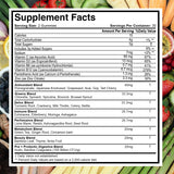 Etiqueta NutraPath con información nutricional y lista de ingredientes clara y legible