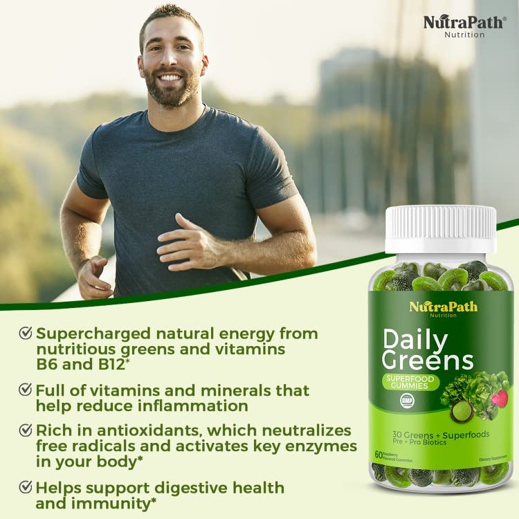 NutraPath gomitas junto a desayuno saludable para rutina diaria práctica