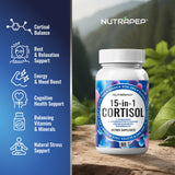 NutraPep detalle de cápsula resaltando textura y fórmula vegana