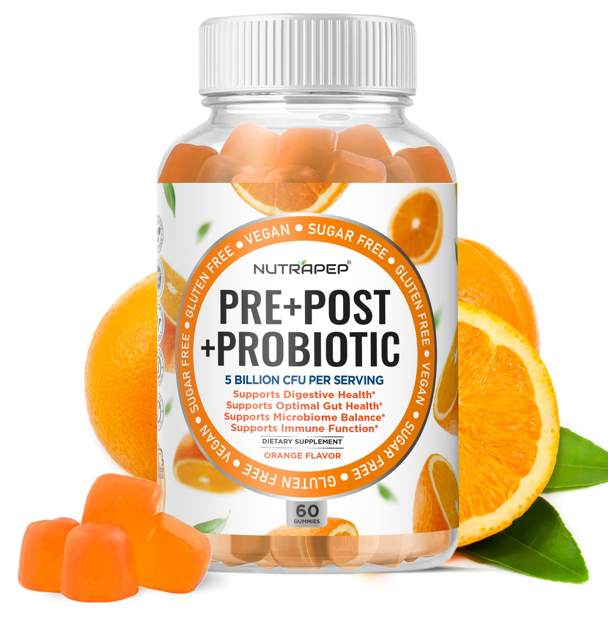 NutraPep frente del envase mostrando diseño y beneficios visibles