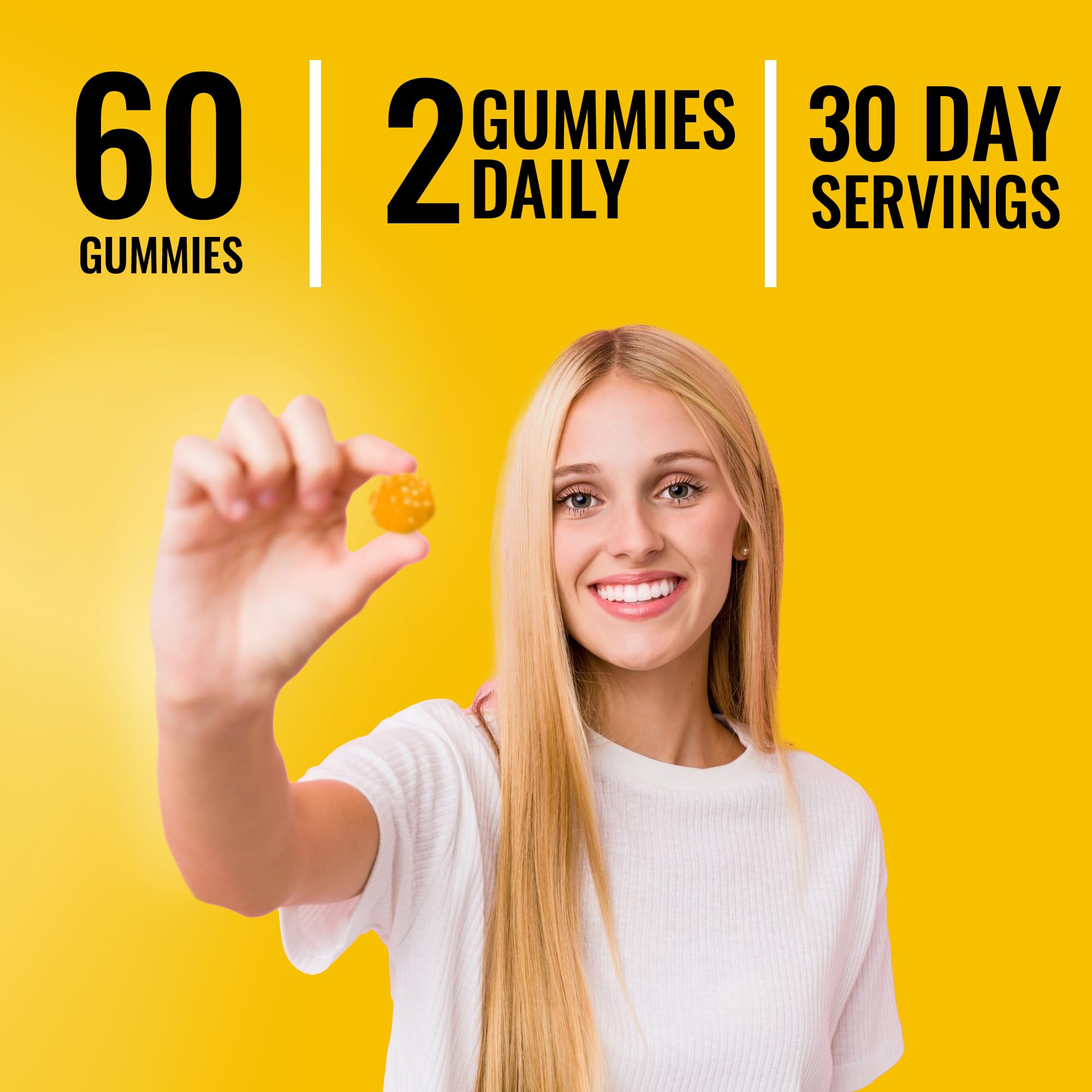 NutraPep gomita siendo masticada demostrando facilidad de consumo