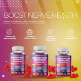 NutraPerfecto gomitas en mano ilustrando conveniencia de uso diario