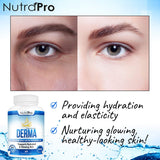 NutraPro cápsula abierta con líquido demostrando absorción rápida