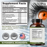 NutraPro frasco al lado de objetos para apreciar tamaño y suministro