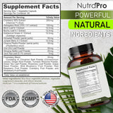 NutraPro primeros planos de chanca piedra y arándano destacando origen natural
