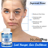 NutraPro envase en mano para comparar tamaño y dosis diaria