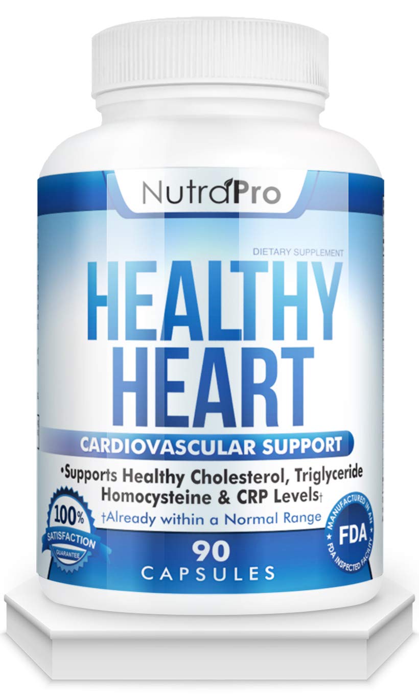 NutraPro Healthy Heart frente del envase mostrando confianza y calidad