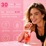 Detalle de etiqueta NutraPure Comprehensive con lista de ingredientes y sin azúcar