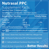 Nutrasal cápsula en primer plano que destaca la fácil ingesta y pureza