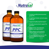 Cucharadita con Nutrasal PhosChol lista para medir dosis precisa