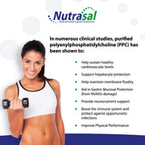 Batido con Nutrasal PhosChol mezclado para una toma diaria fácil