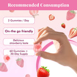 NUTRATASTE bote abierto con gominolas para almacenamiento mensual práctico