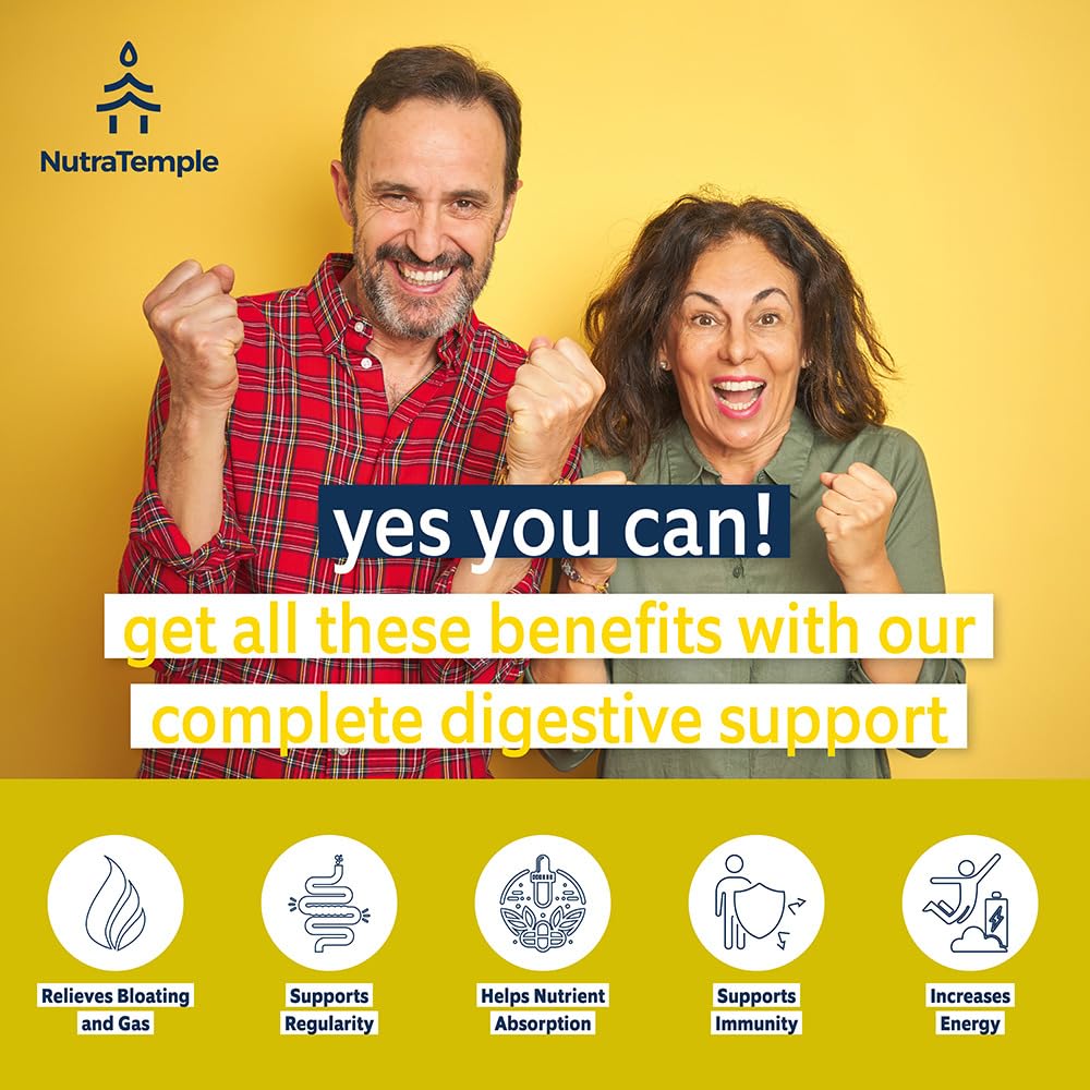 NUTRATEMPLE cápsulas en mano para comparación de tamaño práctico