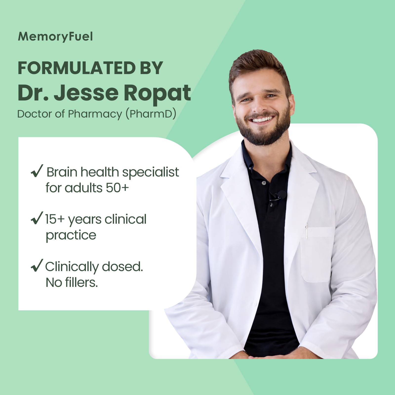 Nutraville MemoryFuel primer plano de la textura fina del polvo para mejor absorción