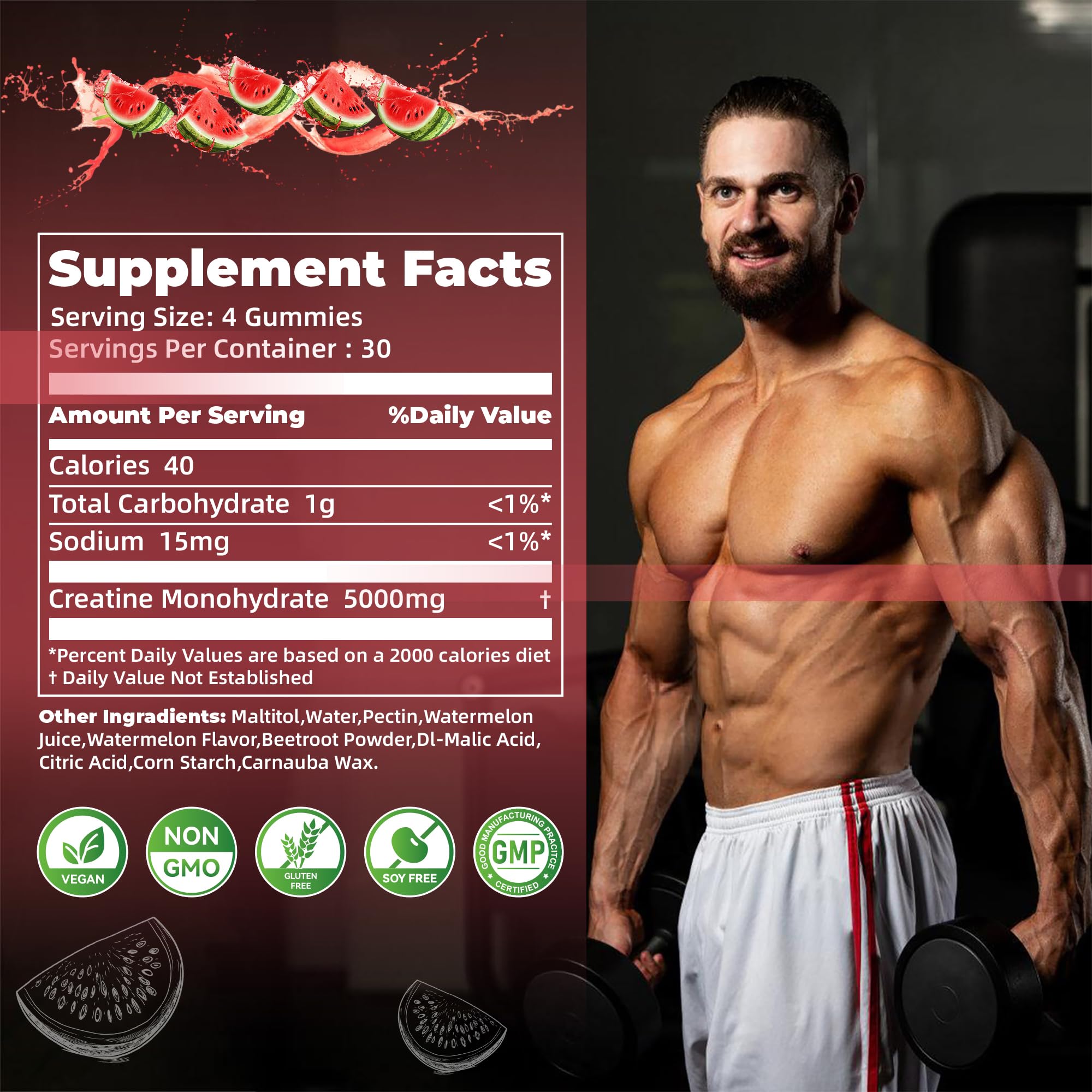Nutravita gominolas en mano indicando dosificación fácil y transporte práctico