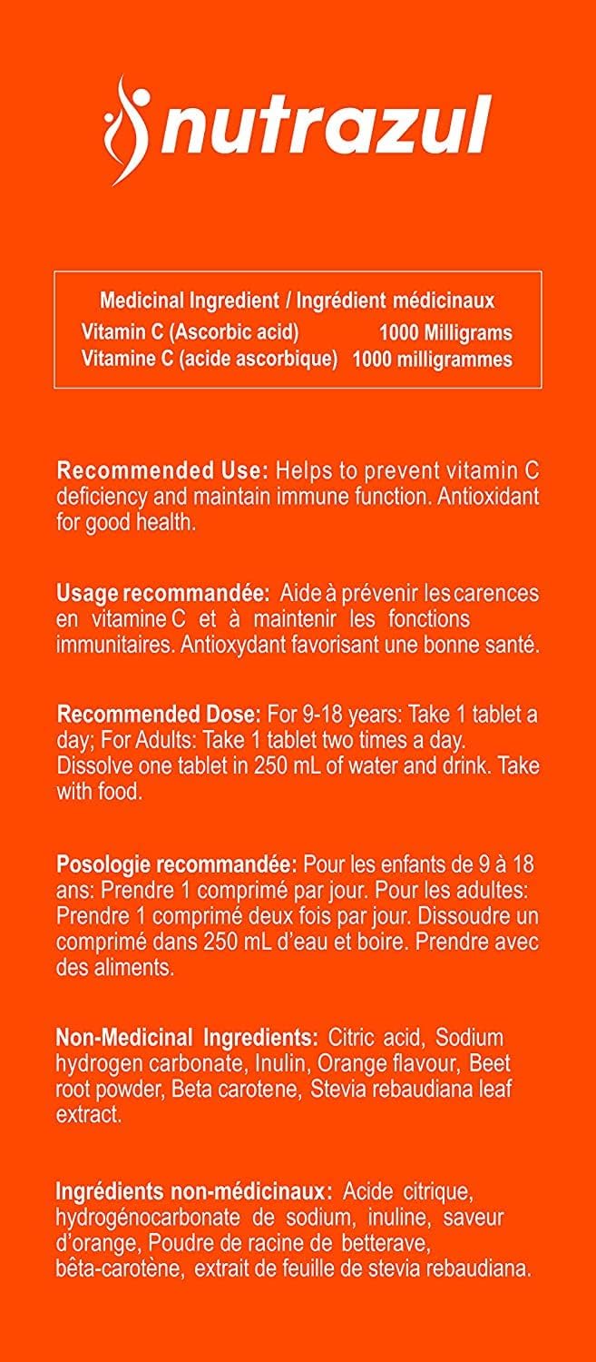 nutrazul etiqueta con información de ingredientes y uso