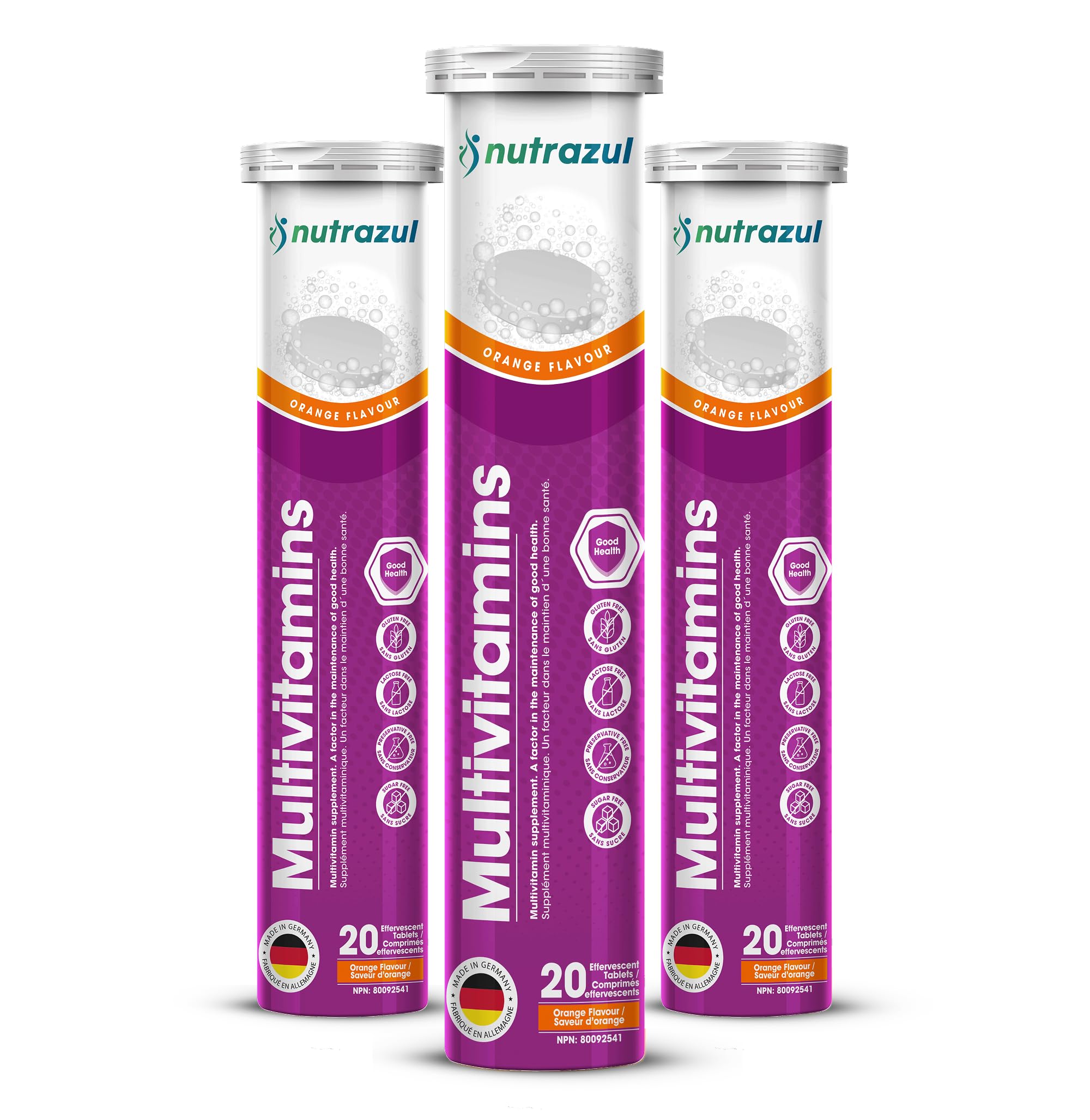 nutrazul envase frontal mostrando etiqueta y beneficios visibles