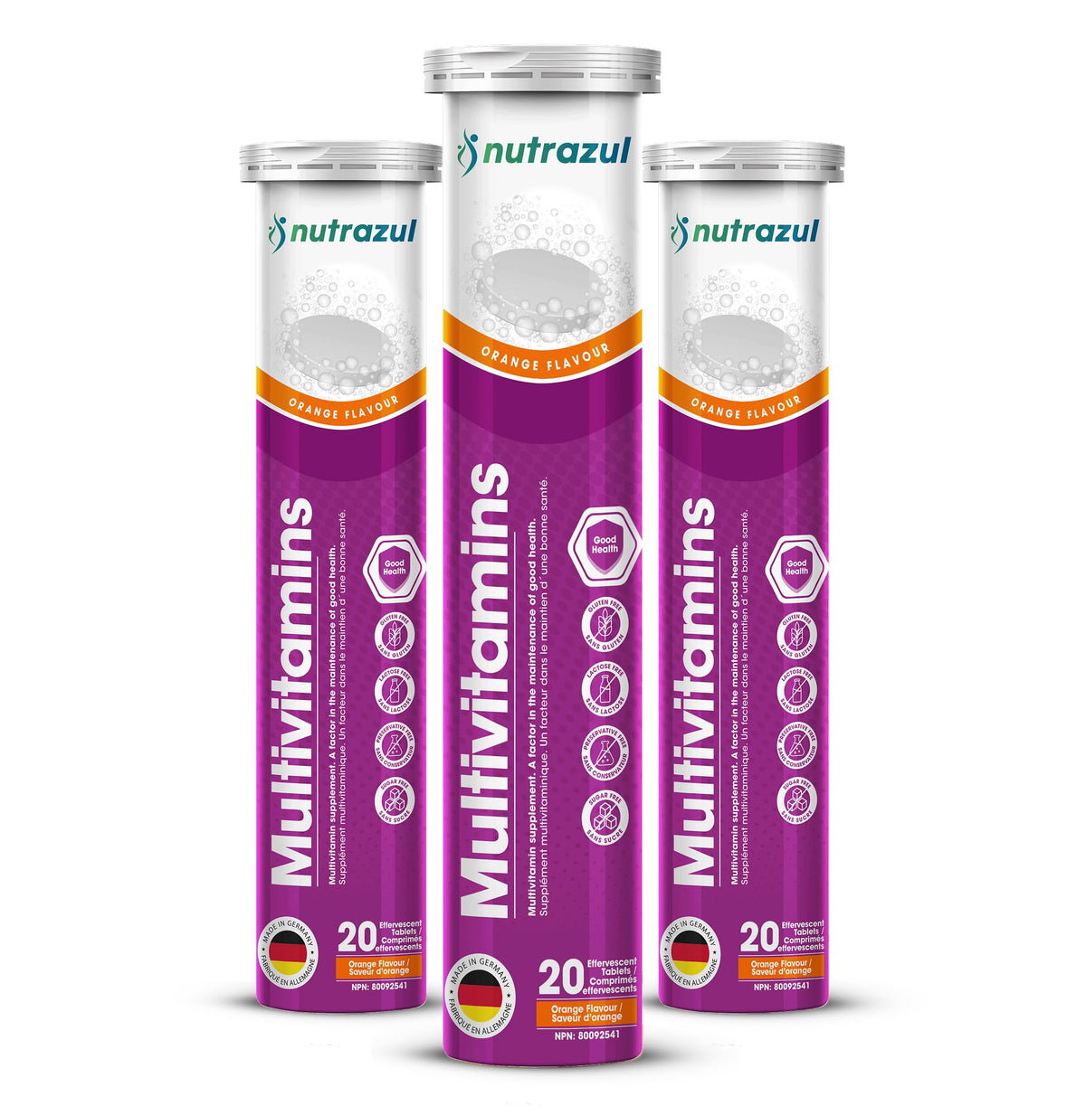 nutrazul envase frontal mostrando etiqueta y beneficios visibles