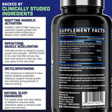 Nutrex Research anabol pm cápsula junto a moneda para comparar tamaño y dosificación