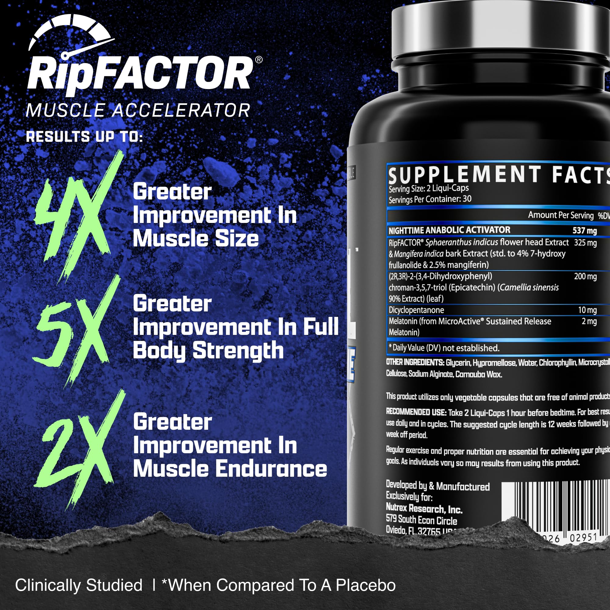 Nutrex Research anabol pm producto sobre mesita nocturna sugiriendo apoyo al sueño