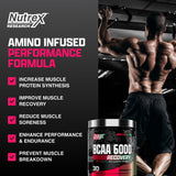 Nutrex Research textura de polvo cerca, fácil disolución y mezcla rápida