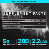 Nutrex Research creatina mezclada en un vaso, rápida disolución y listo para tomar