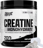 Nutrex Research creatina vista frontal del envase, presentación y tamaño para 200 servicios