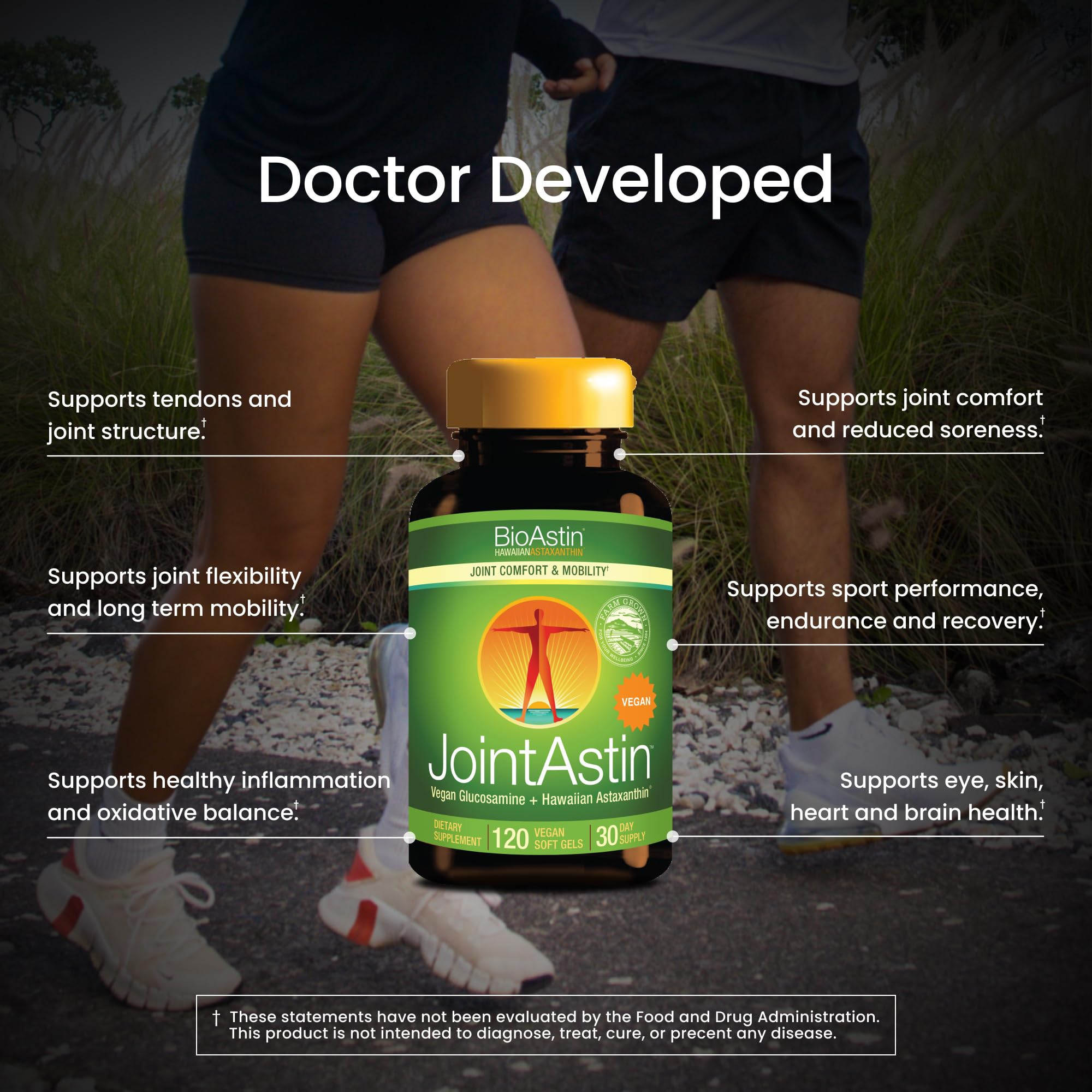 Nutrex Hawaii etiqueta con información de ingredientes y pruebas