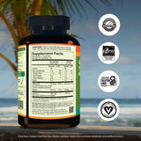 Nutrex Hawaii gomitas apiladas destacando su forma masticable práctica