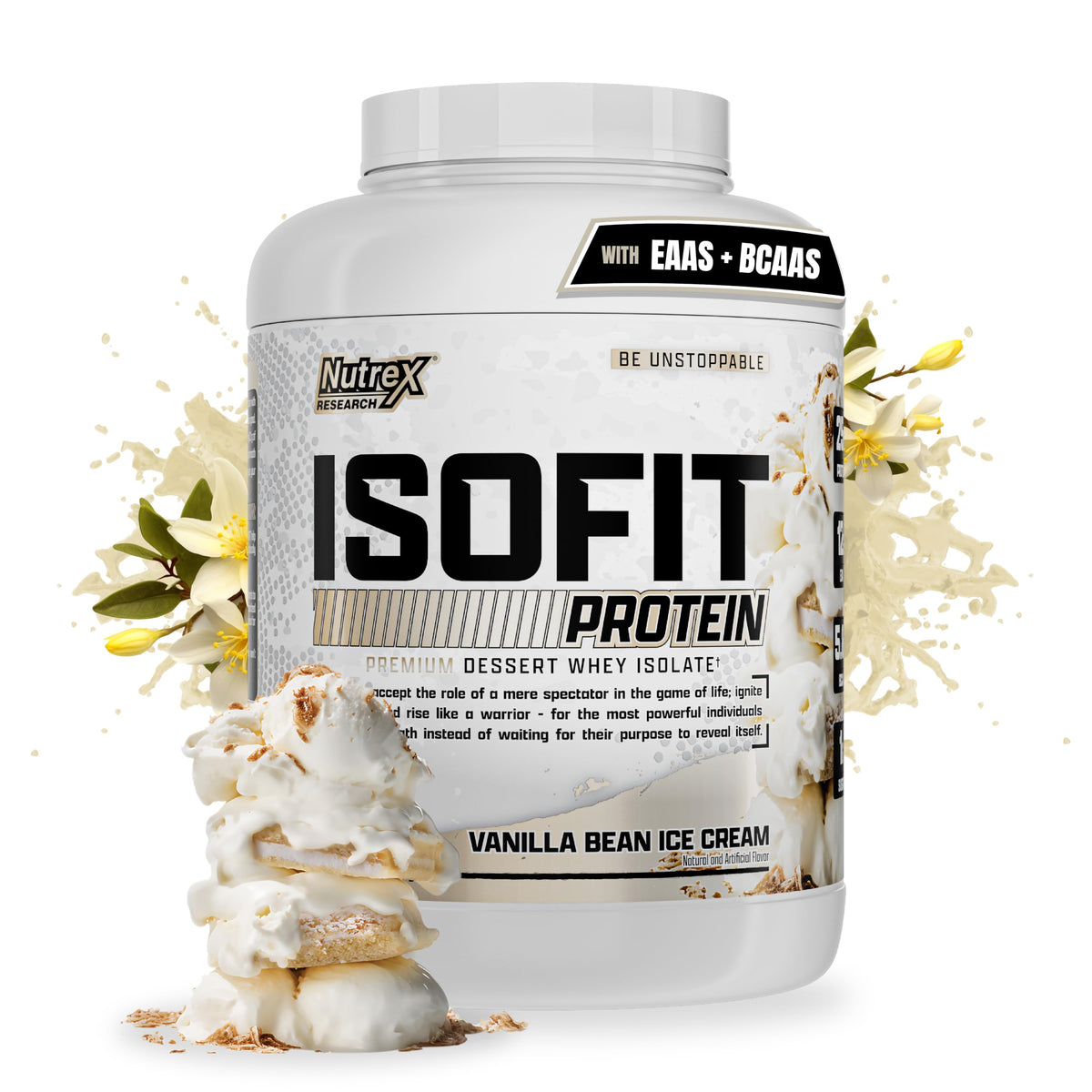 Nutrex Research IsoFit frente del envase mostrando el diseño y tamaño para ahorro