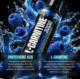 Nutrex Research botella junto a mano para comparar tamaño y envase