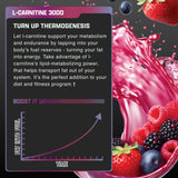 Nutrex Research etiqueta con ingredientes y la dosis de 3000 mg por porción
