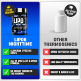 Nutrex Lipo-6 etiqueta y sello de autenticidad que garantizan calidad del producto