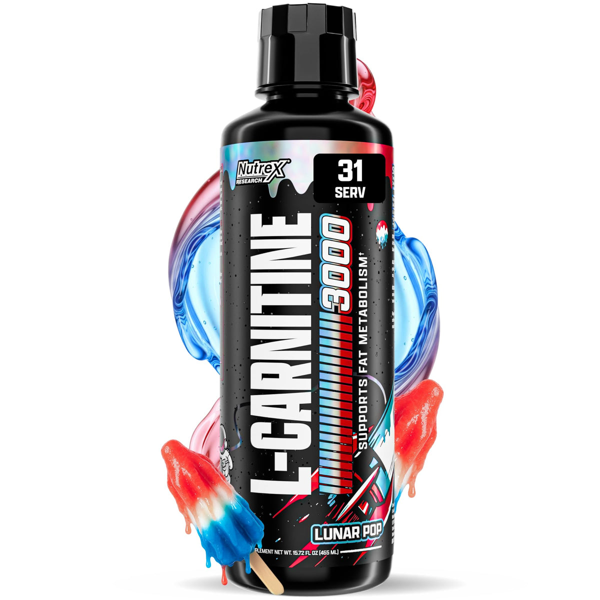 Nutrex Research botella frontal muestra presentación y dosis visible