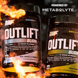 Nutrex Outlift Burn gráfico de 22 servicios para control de consumo