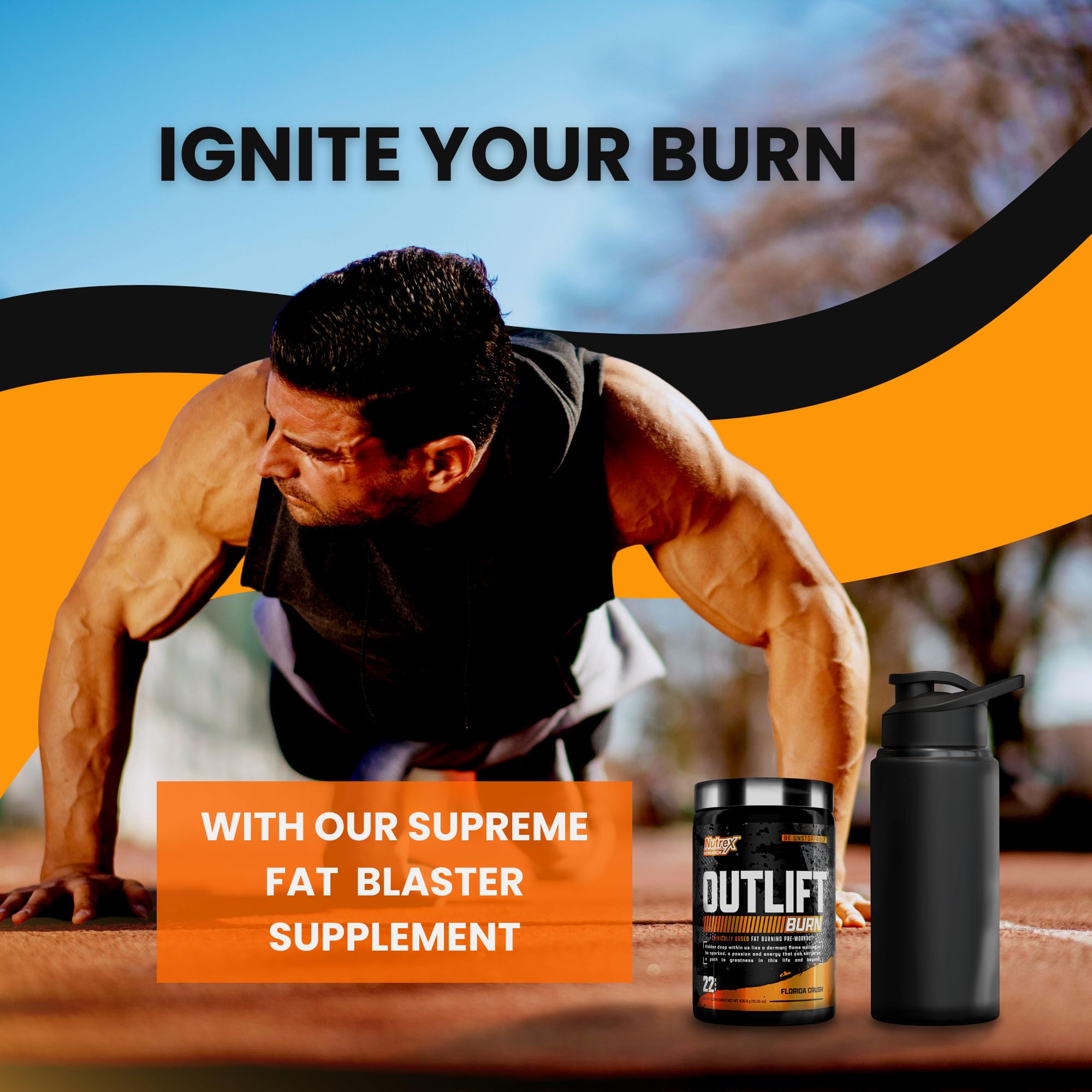 Nutrex Outlift Burn etiqueta de ingredientes que facilita elección informada