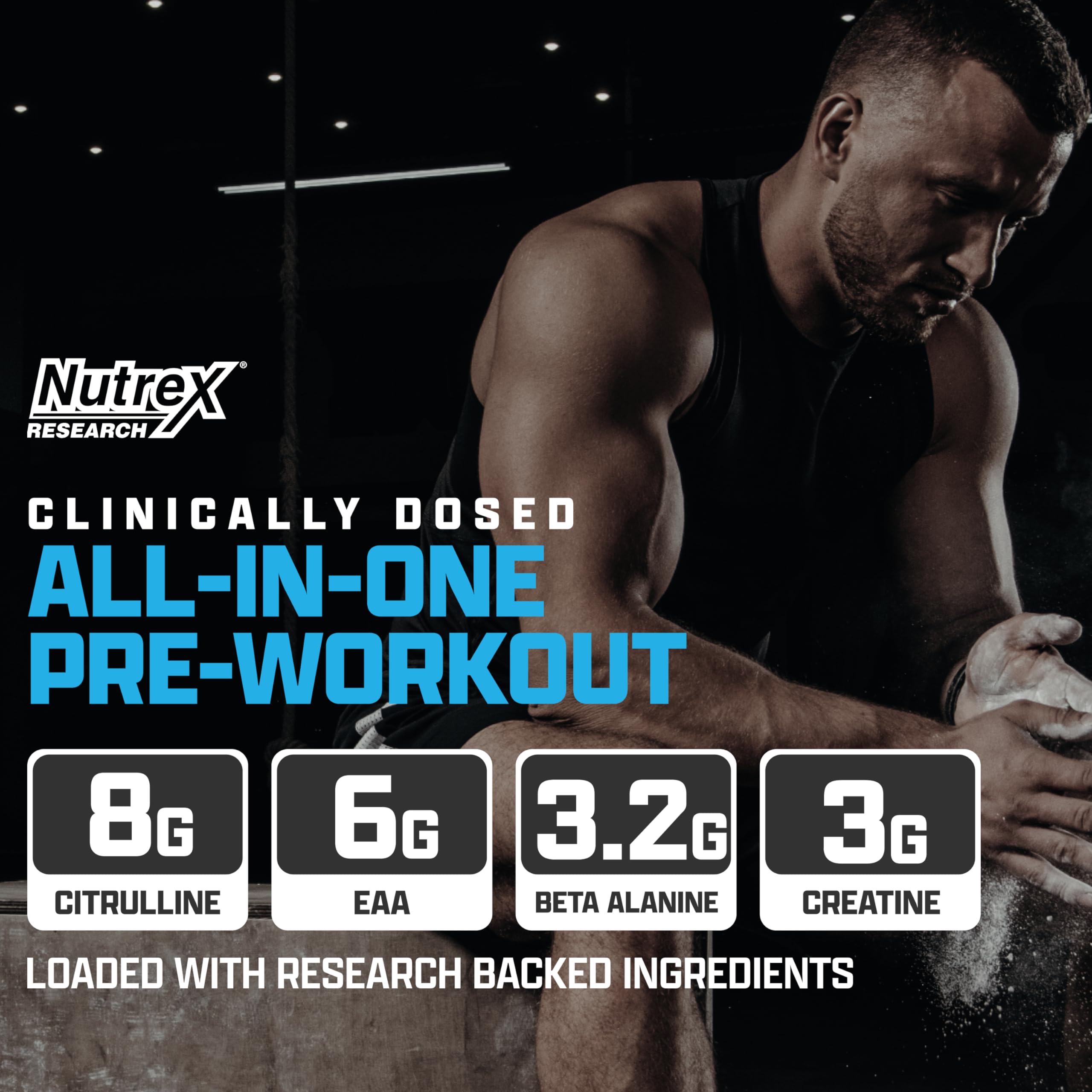 Polvo de Nutrex Outlift textura cercana, aspecto fino y mezcla sin grumos para mejor disolución